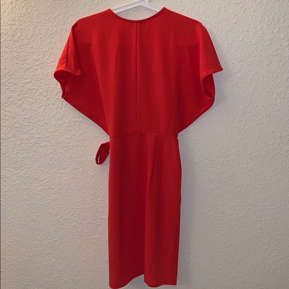 TOPSHOP Mini Wrap Dress - Picture 3 of 4